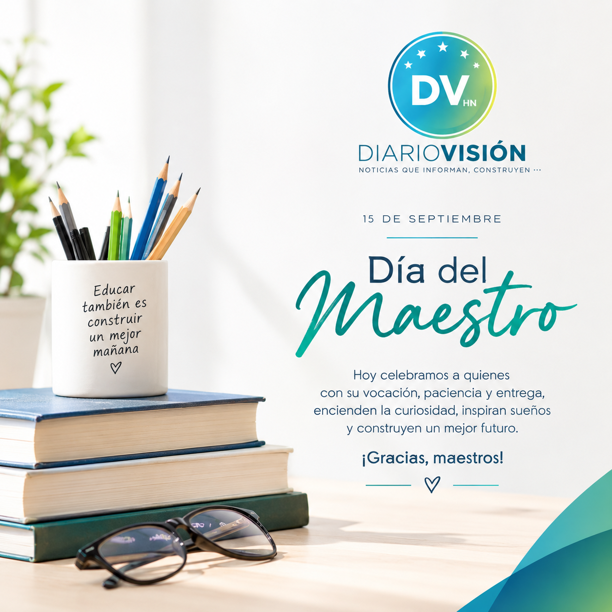 🍎 ¡Hoy celebramos el Día del Maestro!